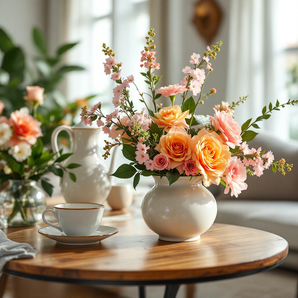 Flores frescas vs. flores artificiales: ¿Cuál elegir para tu salón?